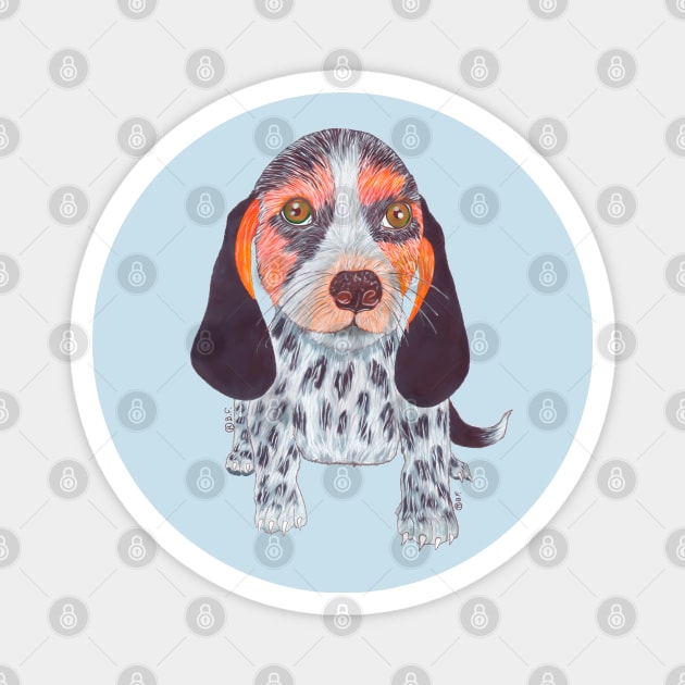 QUEEN ELIZABETH POCKET BEAGLE Magnet by BeritValk